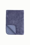 Uygun BebeBoumini Wellsoft Çift Taraflı Bebek Battaniyesi 75x95 cm AntrasitBattaniye