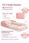 Babynest Kelebek Lüx Taşınabilir Çantalı Bebek Yuvası-Yatağı Babynest , Seyahatte, Araçta, Otelde…