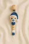 Jaju Baby Amigurumi Emzikli Bebek Emzik Zinciri 22 cm