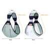 Jaju Baby Bub Sling Bebek Taşıyıcı Gri