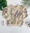 Jaju Baby Erkek Bebek Renkli Harfler Desenli Sweatshirt