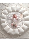 Jaju Baby Krem Açılır - Kapanır Oyun Minderi Jaju-Babynest Bebek Yatağı
