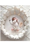 Jaju Baby Krem Açılır - Kapanır Oyun Minderi Jaju-Babynest Bebek Yatağı