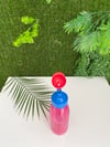 Jaju Baby Pembe Şeffaf Renk Pipetli Su Matarası 500 Ml