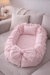 Jaju Baby Pudra Fırfırlı Lüx Tasarım Babynest
