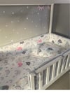 Jaju Baby Rainbow Tasarım Bebek Nevresim Takımı ve Kenar Koruma