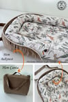 Jaju Baby Safari Çantalı Babynest Taşınabilir Anne Yanı Babynest