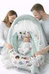 Jaju Baby Sevimli Orman Cibinlik ve Oyuncak Askılı Lüx Tasarım Babynest