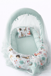 Jaju Baby Sevimli Orman Cibinlik ve Oyuncak Askılı Lüx Tasarım Babynest