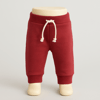 Jaju Baby Unisex Lastikli Bordo Renk Bebek Eşofman Altı