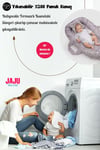 Jaju Babynest Pembe -Beyaz Yıldız Ortopedik Lüx Baby Nest