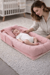 Pudra Babynest Lüx Taşınabilir Çantalı Bebek Yuvası-Yatağı Babynest , Seyahatte, Araçta, Otelde…