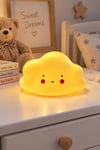 Sevimli Bulut LED Gece Lambası 15x9 cm – Pilli Çocuk ve Bebek Odası Aydınlatması