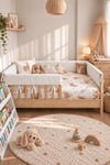 Tam Koruma Beyaz Renk Özel Ölçü Montessori / Beşik Koruyucu