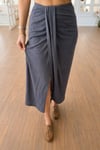 Drape Detaylı Anvelop Etek 4089