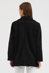 Düğmeli Basic Süet Blazer Ceket  6174