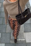 Elara Bambi Desenli Balon Pantolon   0159