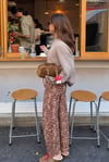 Elara Bambi Desenli Balon Pantolon   0159