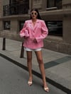 Modern Kesim Sırt Dekolteli Blazer Ceket 6198