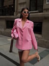 Modern Kesim Sırt Dekolteli Blazer Ceket 6198