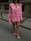 Modern Kesim Sırt Dekolteli Blazer Ceket 6198