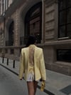 Modern Kesim Sırt Dekolteli Blazer Ceket 6198