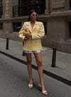 Modern Kesim Sırt Dekolteli Blazer Ceket 6198