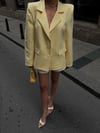 Modern Kesim Sırt Dekolteli Blazer Ceket 6198