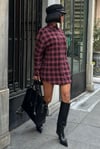 Oduncu Tarzı Ekose Gömlek – Oversize Kalıp 3485-08