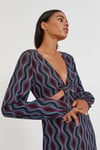 Pb model yaka detay elbise - MULTİ