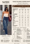 Taş İşlemeli Jean 0145