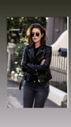 Zara Model Kemer Detaylı Deri Mont