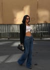 Zr Model Bel Kemer Detay Premium Jean Pantolon - Mavi