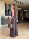 Zr Model Belmanda Kumaş Premium Tulum- Kahve
