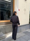 Zr Model Bomber Ceket Pantolon Premium İkili Takım - Siyah