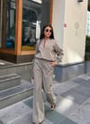Zr Model Bomber Ceket Pantolon Premium İkili Takım - Haki