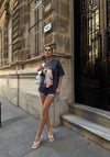 Zr model flok baskılı tshirt - GRİ