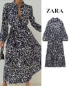 Zr model kuşaklı gömlek elbise - MULTİ