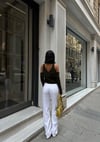 Zr model omuz detay tasarım triko - HAKİ