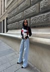 Zr model renkli ajurlu triko kazak - MULTİ