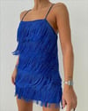 Zr model saçaklı elbise  - SAKS