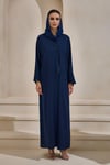 AMARA ABAYA SET NAVY BLUE
