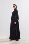 Butterfly Abaya - BLACK