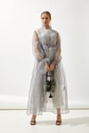 BUTTERFLY ABAYA-GREY