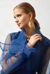 BUTTERFLY ABAYA-NAVY BLUE