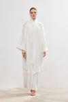 Butterfly Abaya - WHITE