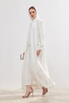 Butterfly Abaya - WHITE