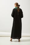 CLASSIC ABAYA-BLACK GREEN