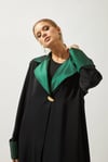 CLASSIC ABAYA-BLACK GREEN