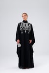 DIAMOND KAFTAN-BLACK